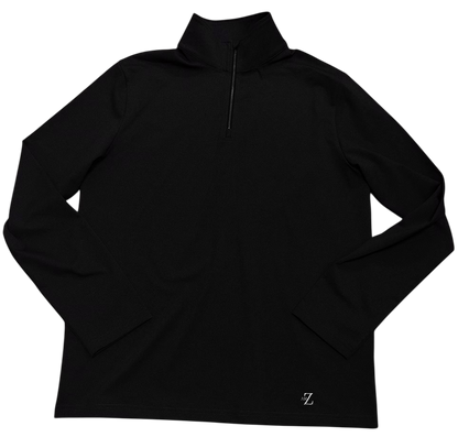 “The End” Quarter Zip Sweater